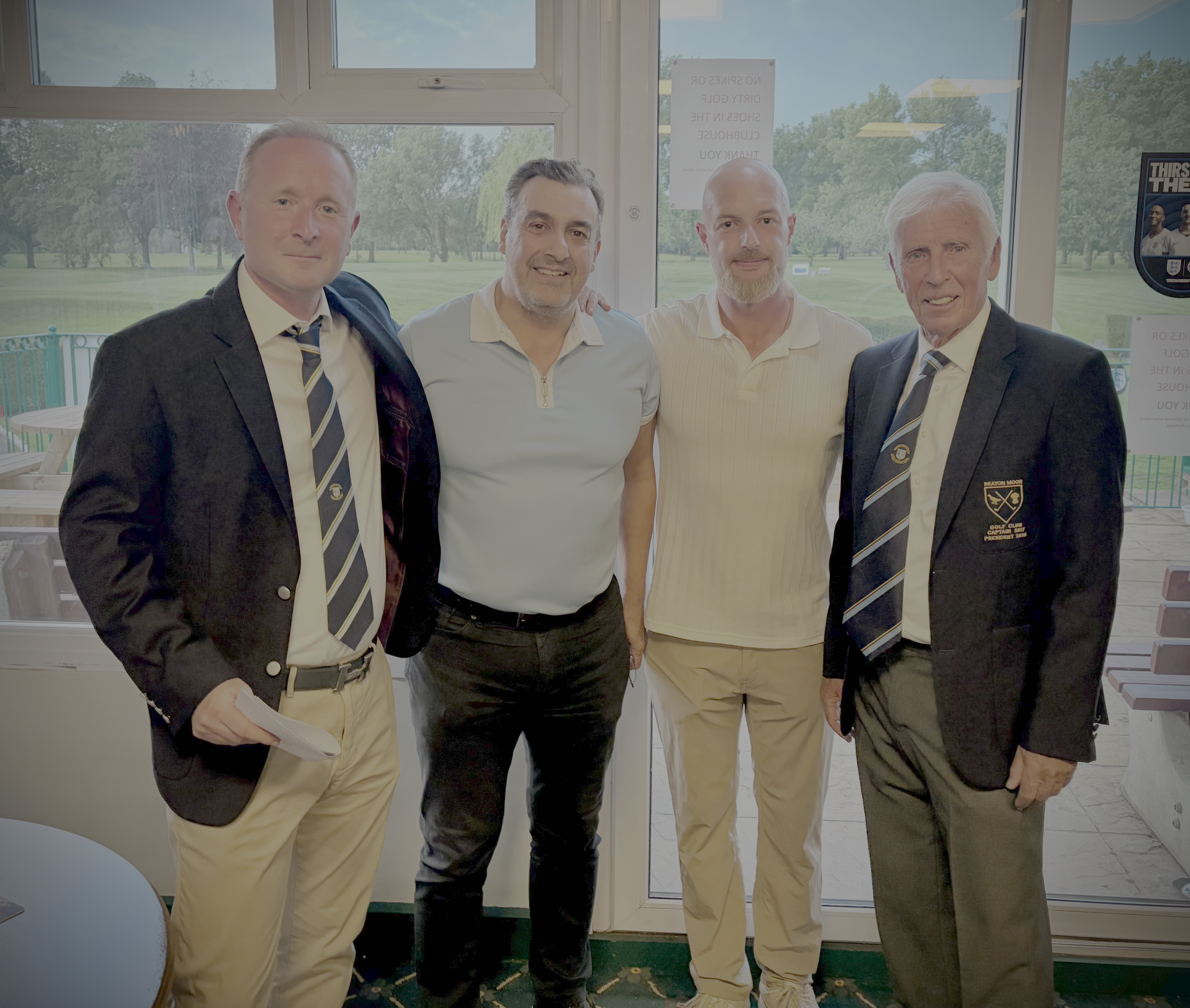AM-AM Open winners at Heaton Moor Golf Club, 12th June 2026.